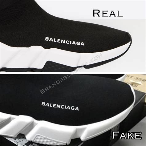 balenciaga original vs fake sho|fake balenciaga speed trainers.